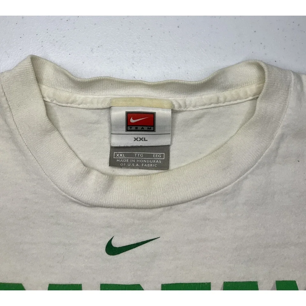 Vintage Nike Michigan State‎ University Shirt Spartan Football Y2K Graphic 2XL